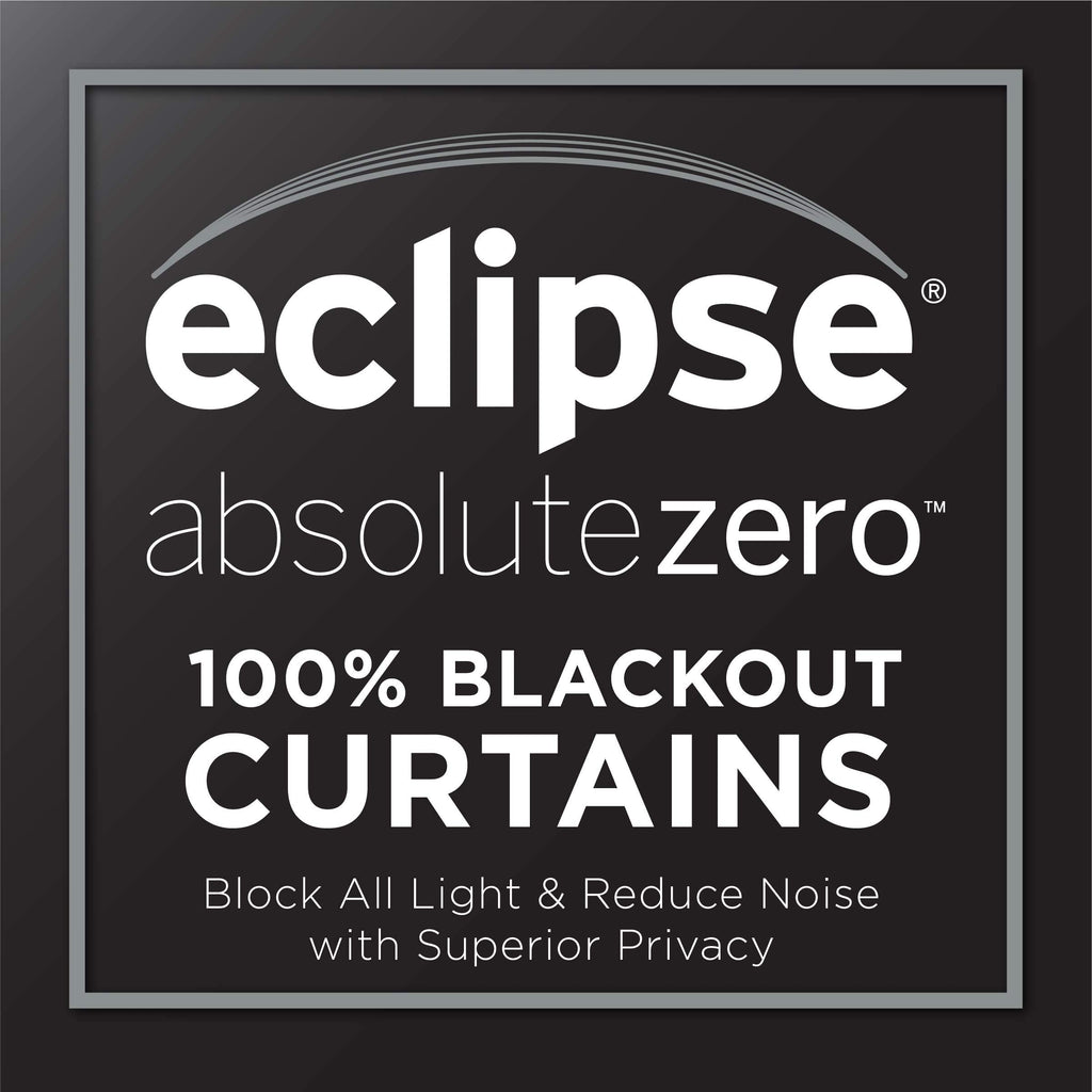 Eclipse Gabriella Grommet Top Curtains For Bedroom, Single Panel, 40'' X 63'', Indigo