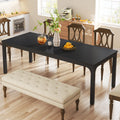 Tribesigns Dining Table For 6-8 Person, 78 Inch Long Rectangular Kitchen Dining Table For Living Room And Dining Room, 78.7 X 27