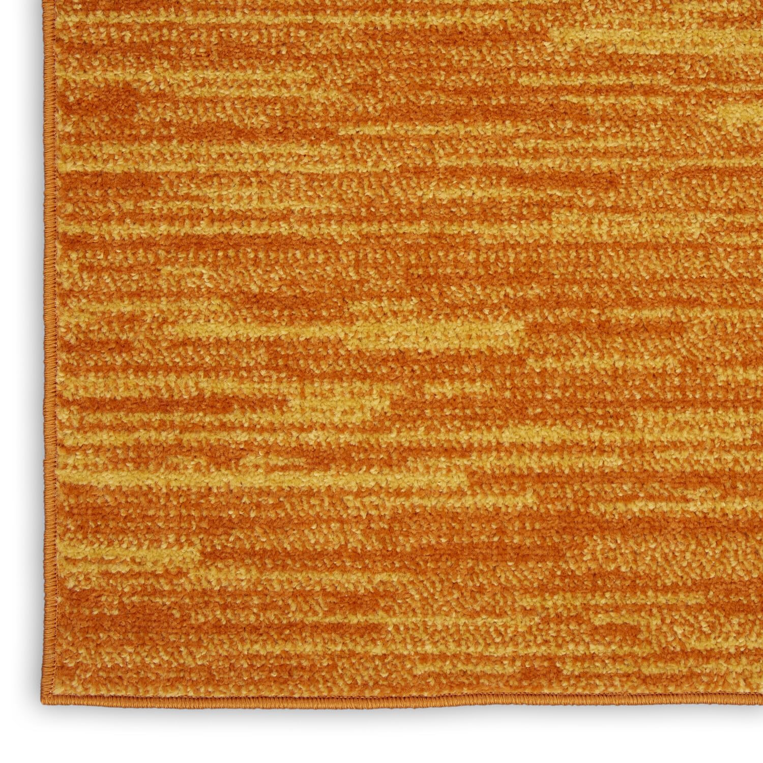 Nourison Essentials Indoor/Outdoor Sunburst 4' X 6' Area -Rug, Easy -Cleaning, Non Shedding, Bed Room, Living Room, Dining Room, Backyard, Deck, Patio (4X6)