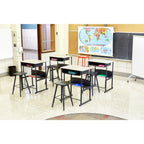 Safco Products 6606WH Steel Stool, 29", White