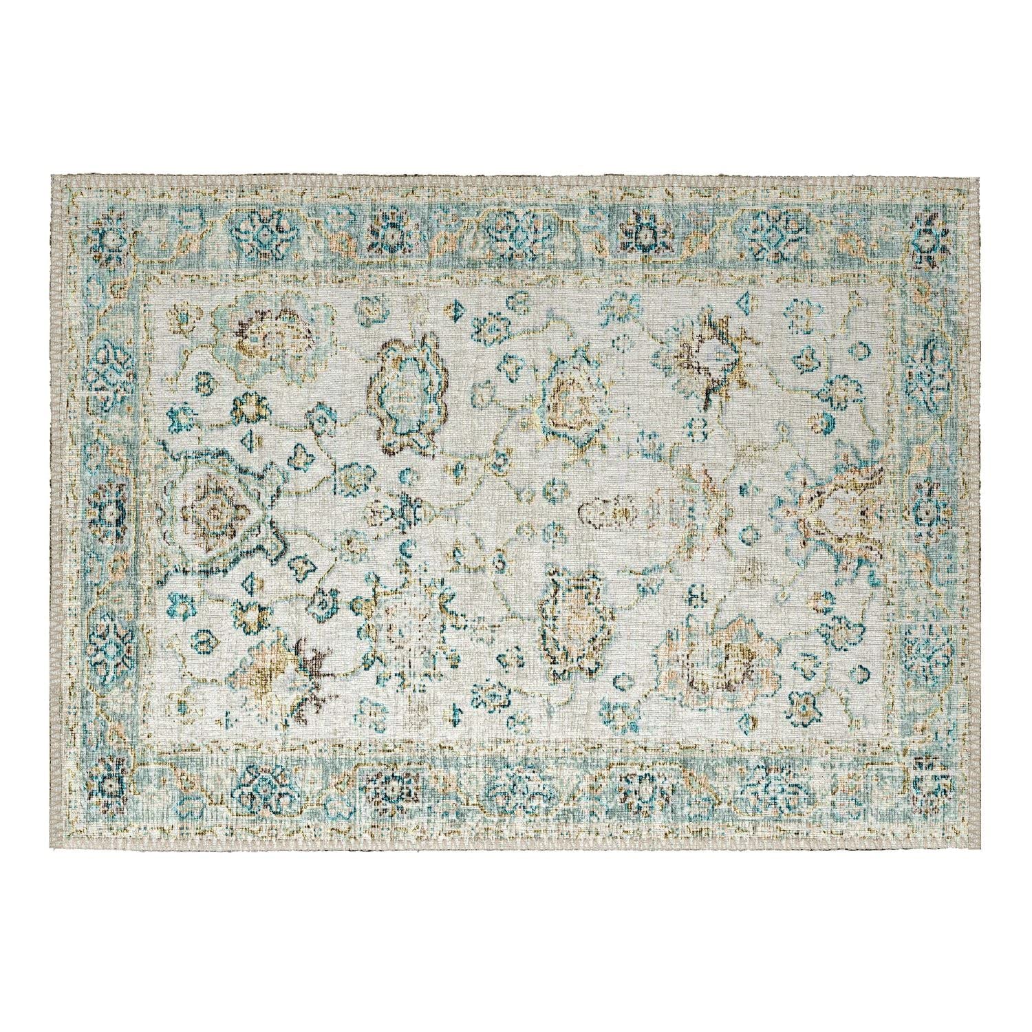 Marbella Mb6 Ivory Traditional Rug Rectangle 10' X 14'