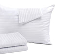 Niagara 12 Pack Standard Pillow Protectors With Zipper, Soft Quiet Cotton Sateen, Effective Dust Protection, Stay In Place Pillo