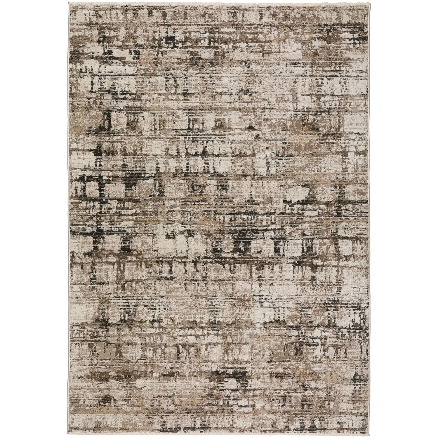 Denizi Dz3 Taupe Transitional Rug Rectangle 5' 3&quot; X 7 ' 8&quot;