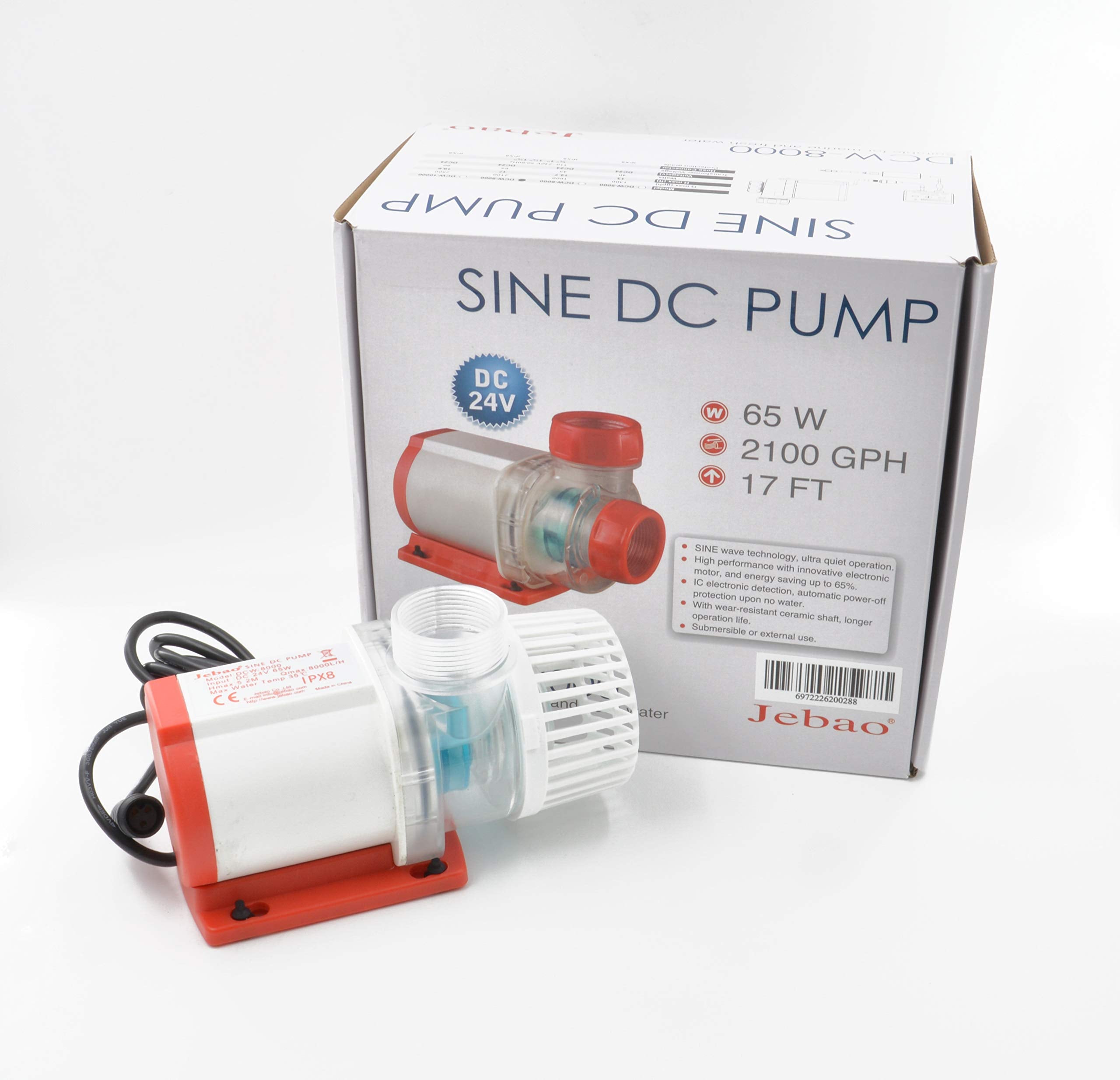 Jebao Dcw Sine Dc Controllable Water Pump (Dcw-8000)