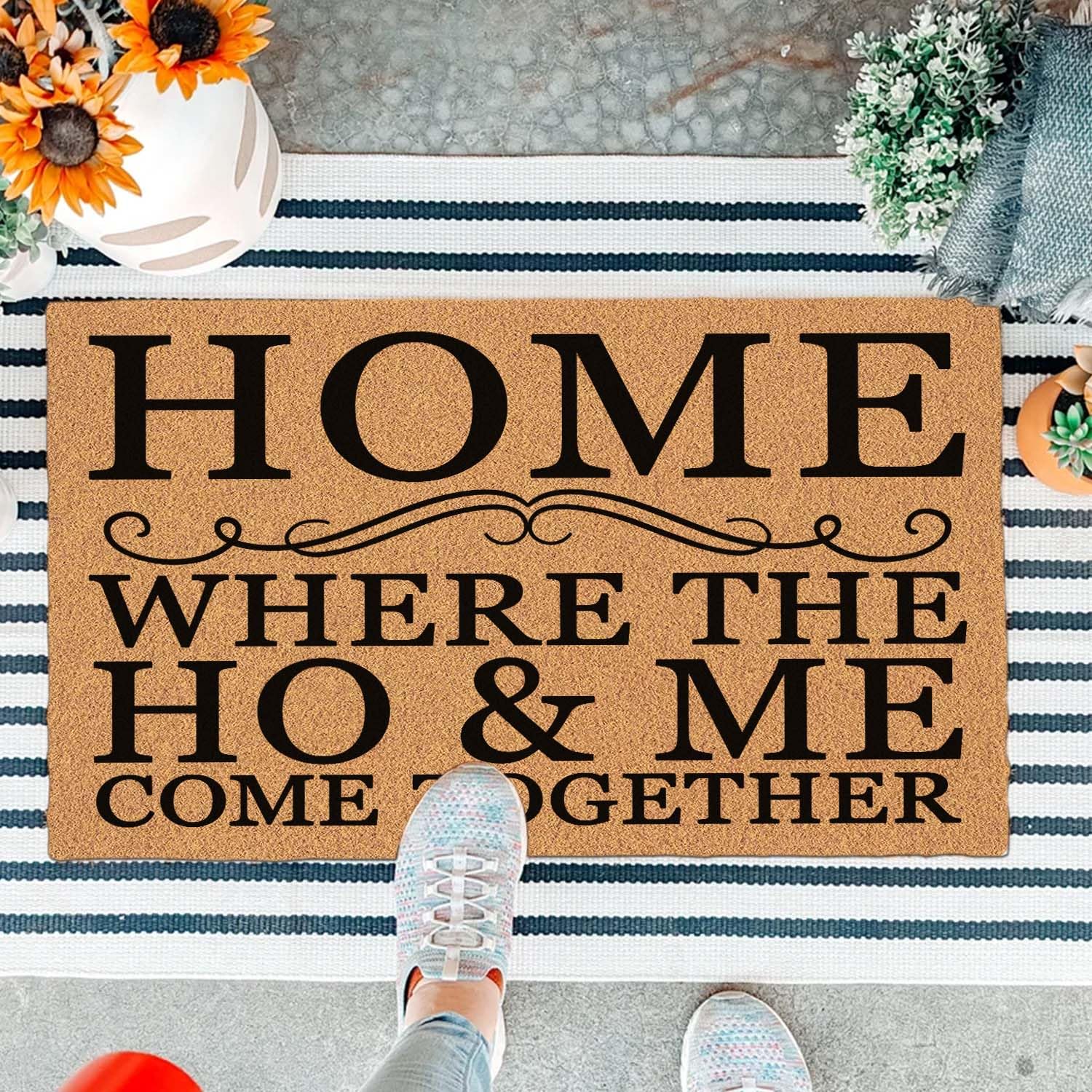 Funny Doormat Front Door Mat Entryway Outdoor Mat With Heavy Duty Front Porch Welcome Mats Entry Brown Mat House Warming Gift Ma