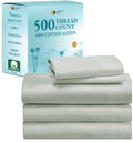 Luxury Split King Bedsheets For Adjustable Bed, 100% Cotton Set, 500 Thread Count, Snug Fit, Includes Twin-Xl Fitted Sheets, Hot
