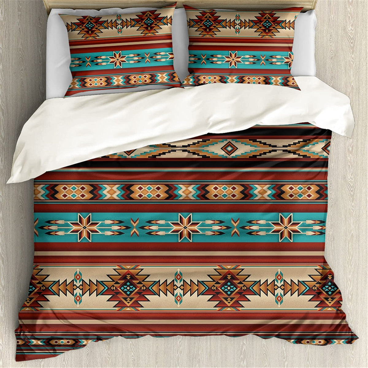 Zfrxign Southwester Bedding Sets For Women Men Duvet Cover Native American Indian Style Comforter Quilt Covers Twin 1 Duvet Cove
