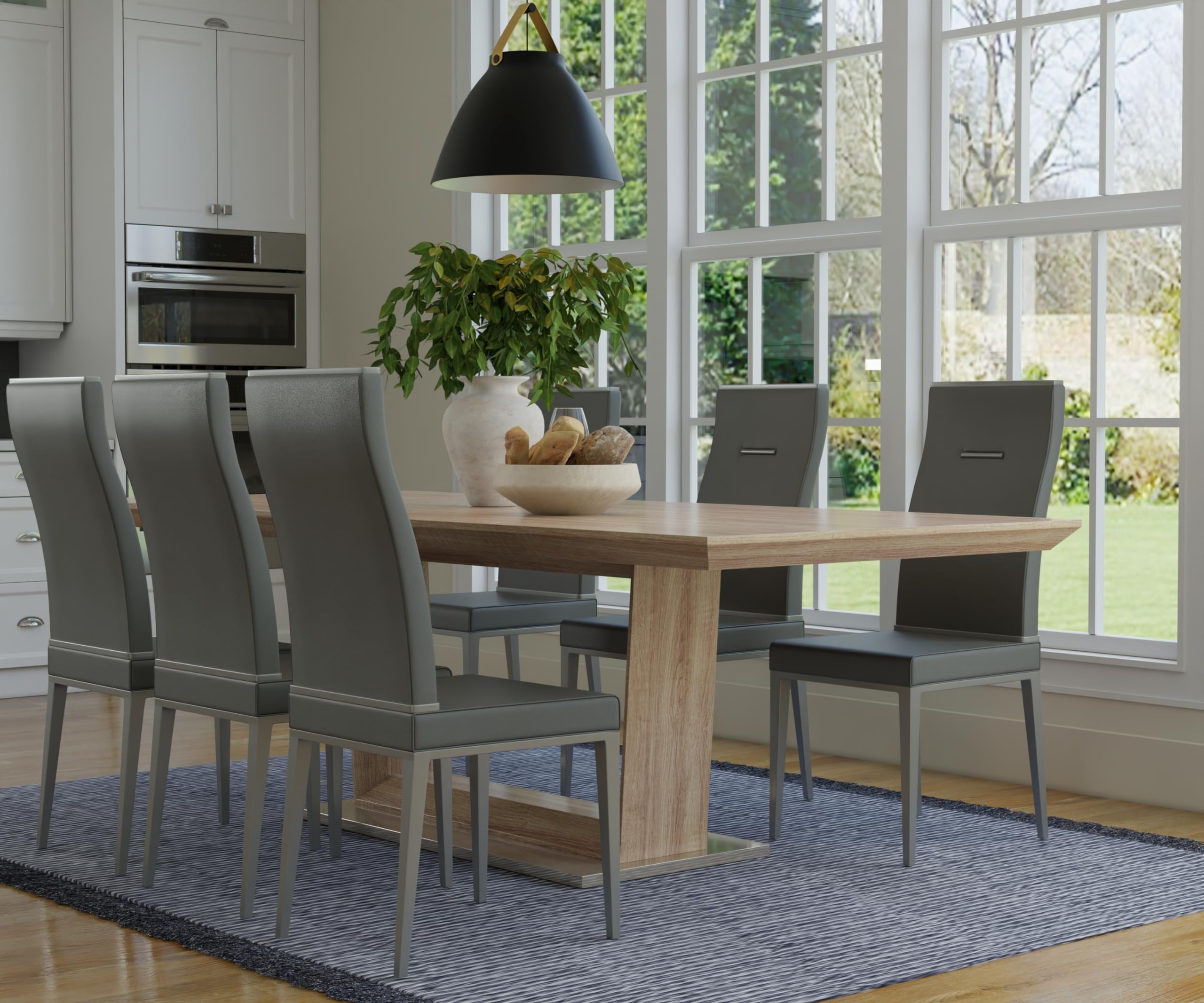 Neos Modern Furniture T1037SN Dining Table - Thumbnail 2