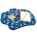 Lapgear Mystyle Portable Lap Desk With Cushion - Shark - Fits Up To 15.6 Inch Laptops - Style No. 45323