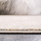 Safavieh Adirondack Collection Area Rug - 5'1'' X 7'6'', Beige & Slate, Modern Abstract Design, Non-Shedding & Easy Care, Ideal