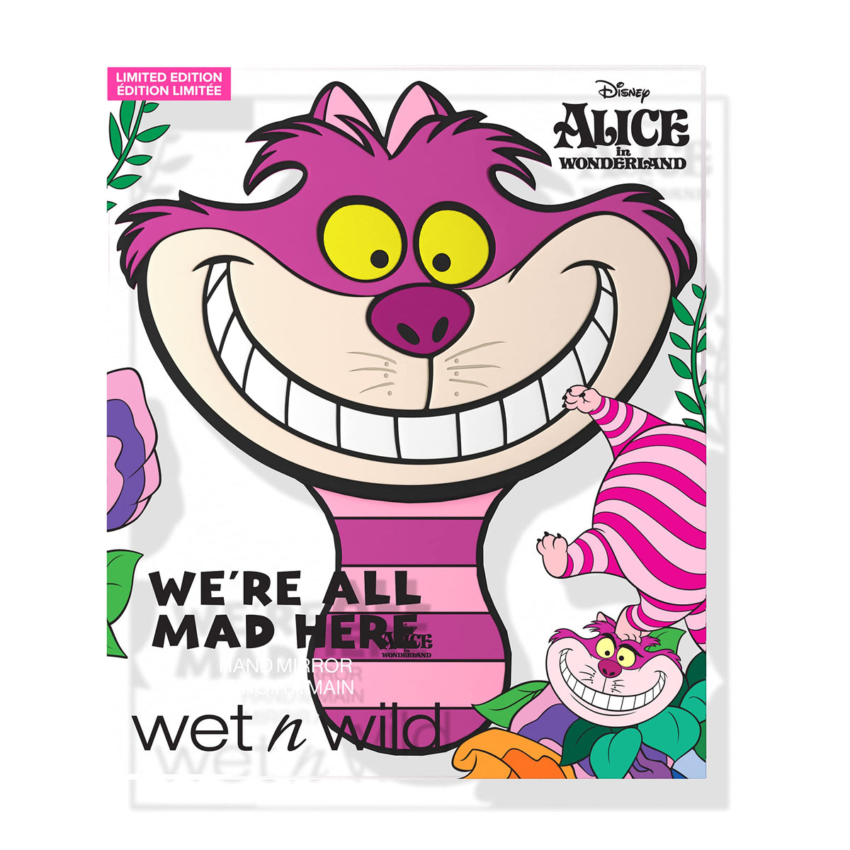 wet n wild We'Re All Mad Here Hand Mirror Alice In Wonderland Collection