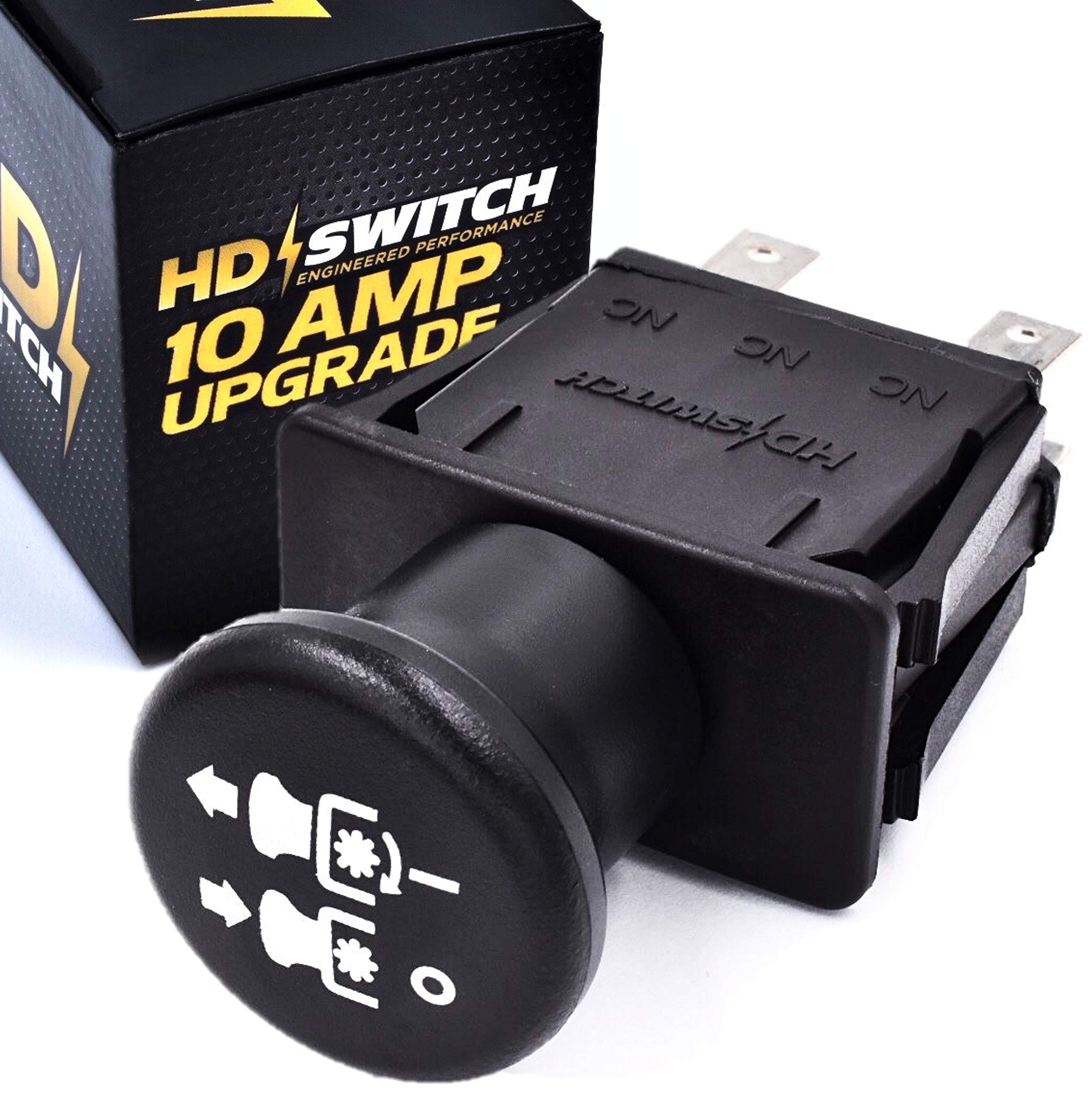 Hd Switch 10 Amp Upgrade Blade Clutch Pto Switch Fits Cub Cadet 925-04174A - Rzt42 - Rzt50 - Rzt54 Tank Pro Z Troy-Bilt Big Red