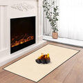 Hearth Rugs for Fireplaces Fire Resistant, 48 x 28 x 0.04 inch Fireproof Fireplace Mat Hearth Rug, Hearth Pads for Wood Stove Fi