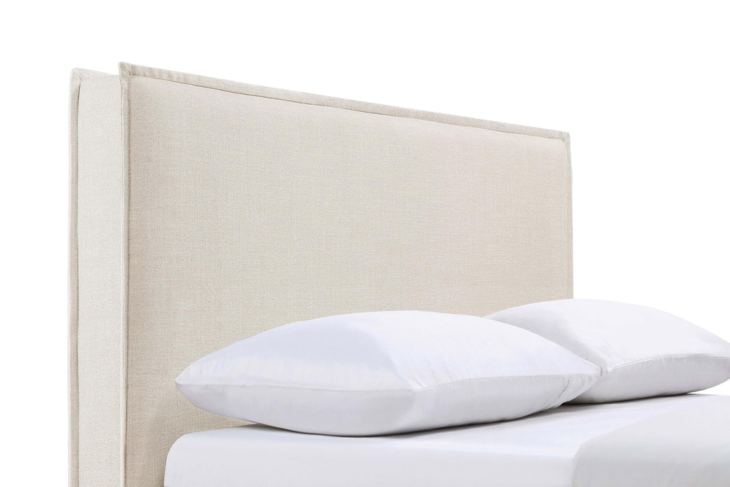 Coaster Home Furnishings Izzy Contemporary 47-inch Fabric Upholstered Panel Headboard for Bedroom King Size Sand 315985K