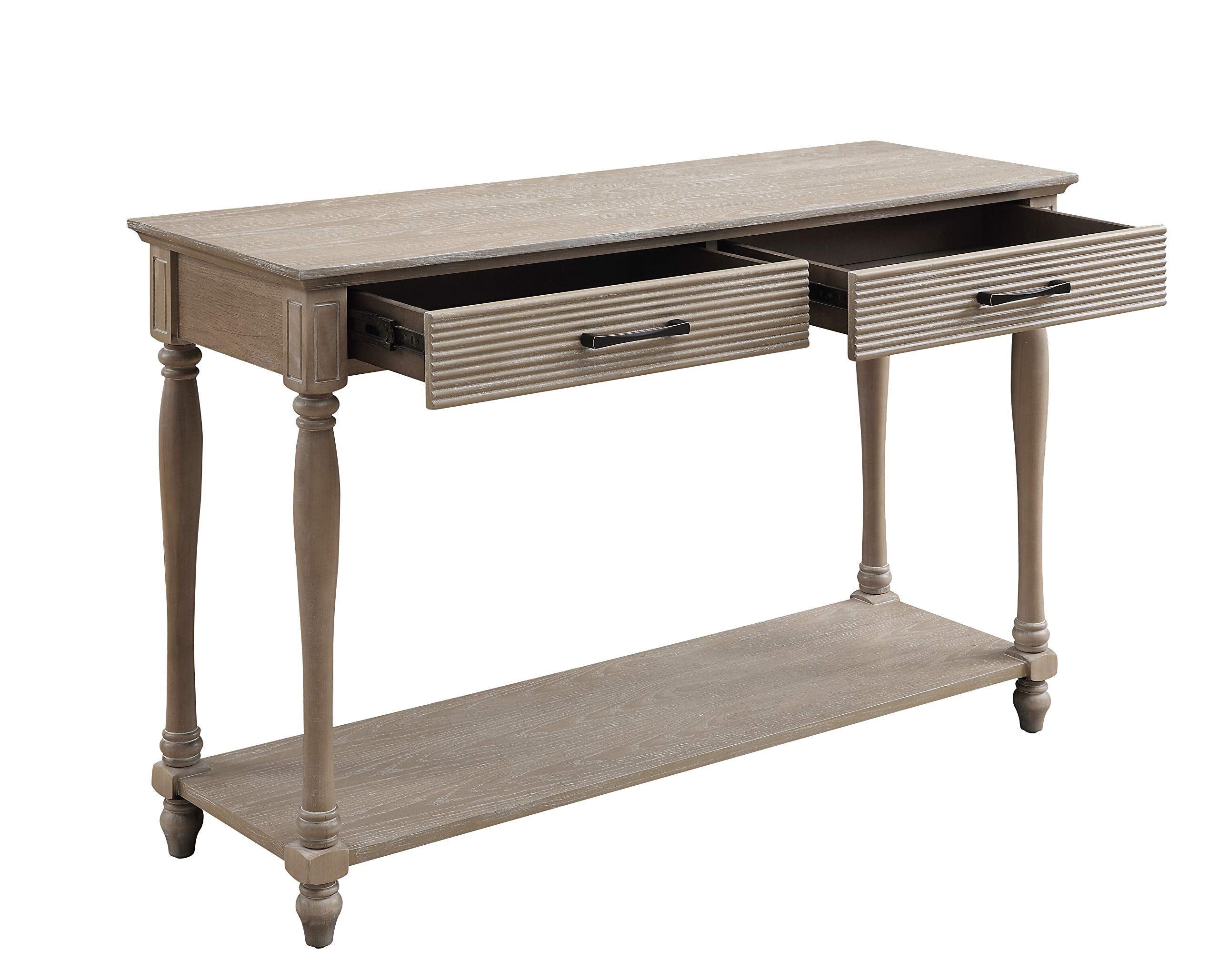 Ariolo Wood Rectangular Sofa Table - Thumbnail 2