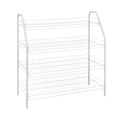 ClosetMaid 8131 4-Tier Freestanding Shoe Rack, White