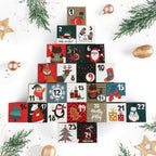 Naler Christmas Advent Calendar Boxes 2024 Countdown To Christmas Empty Gift Boxes To Fill For Christmas Party Favor Holiday Dec
