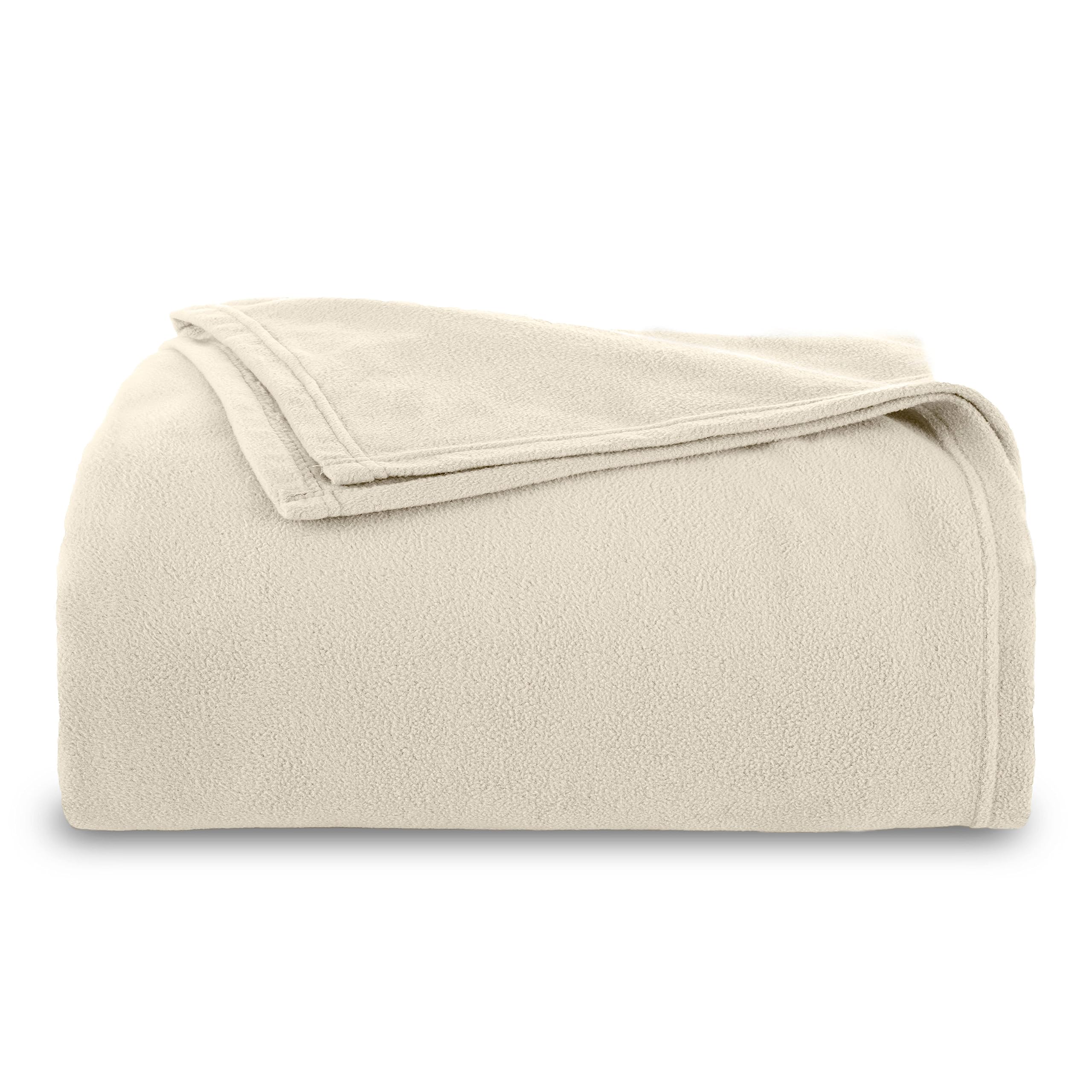 Vellux Fleece Blanket Twin Size - Fleece Bed Blanket - All Season Warmth Lightweight Super Soft Throw Blanket - Plush Blanket Fo