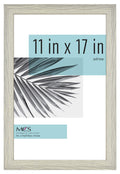 MCS Studio Gallery 11x17 Picture Frame Gray Woodgrain, Rectangle Photo Frame for Photos, Posters & Art Prints (1-Pack)