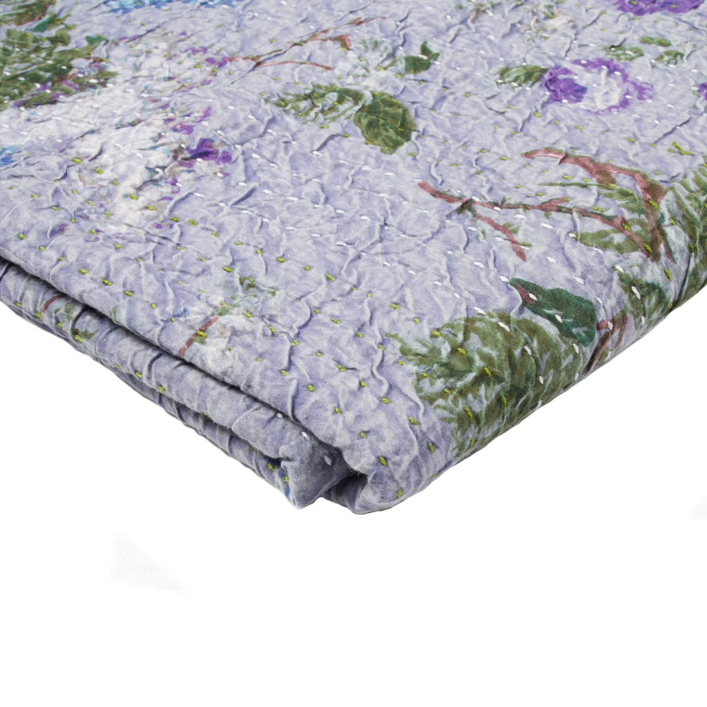 HomeRoots 100% Cotton 50' x 70' Multi-Colored Eclectic, Bohemian, Traditional - Throw Blankets