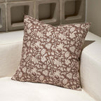 Amor Virisso Throw Pillow Covers 20X20 Floral Pillow Covers Block Print Farmhouse Neutral Pillow Covers Decorative Accent Throw