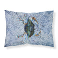'Caroline'S Treasures 8151Pillowcase Crab Moisture Wicking Fabric Standard Pillowcase, Large, Multicolor'