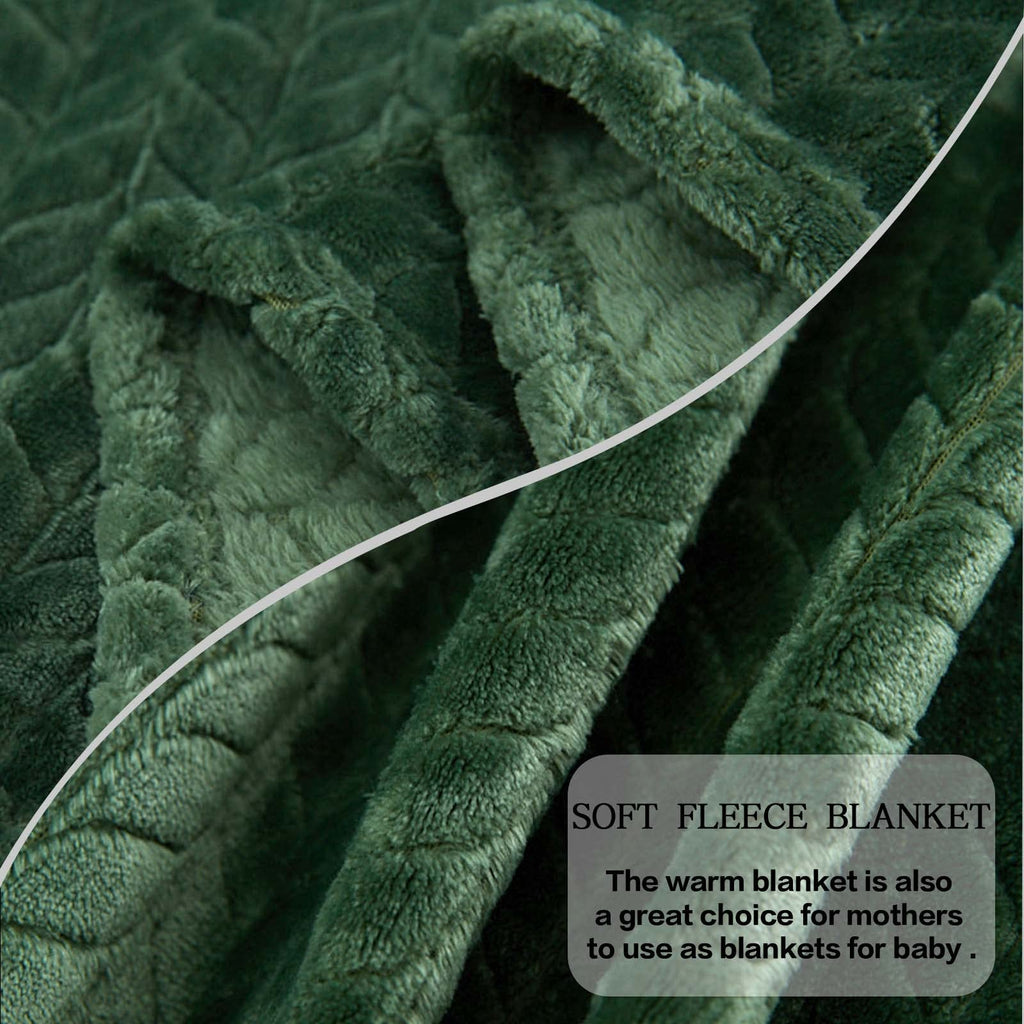 Inhand Fleece Blanket For Bed, Super Soft Flannel Cozy King Bed Blanket For Adults, Washable Lightweight Fuzzy Bed Blanket For O