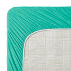 Clara Clark Bed Sheets, Premier 1800 Series 4 Piece Bed Sheet Set, Deep Pocket, Wrinkle, Fade, Stain Resistant, Luxury Soft Bedding Sheets & Pillowcases, Twin-Xl, Mint Green
