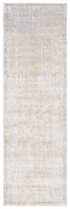 Safavieh Adirondack Collection Runner Rug - 2'6'' X 20', Creme & Gold, Modern Abstract Design, Non-Shedding & Easy Care, Ideal F