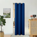 Bgment Royal Blue Door Curtain 80 Inch Length For Doorway, Bedroom Closet Curtain, Privacy Thermal Insulated Blackout Grommet Room Divider For Room Separation, 1 Panel, 34 Inch Wide