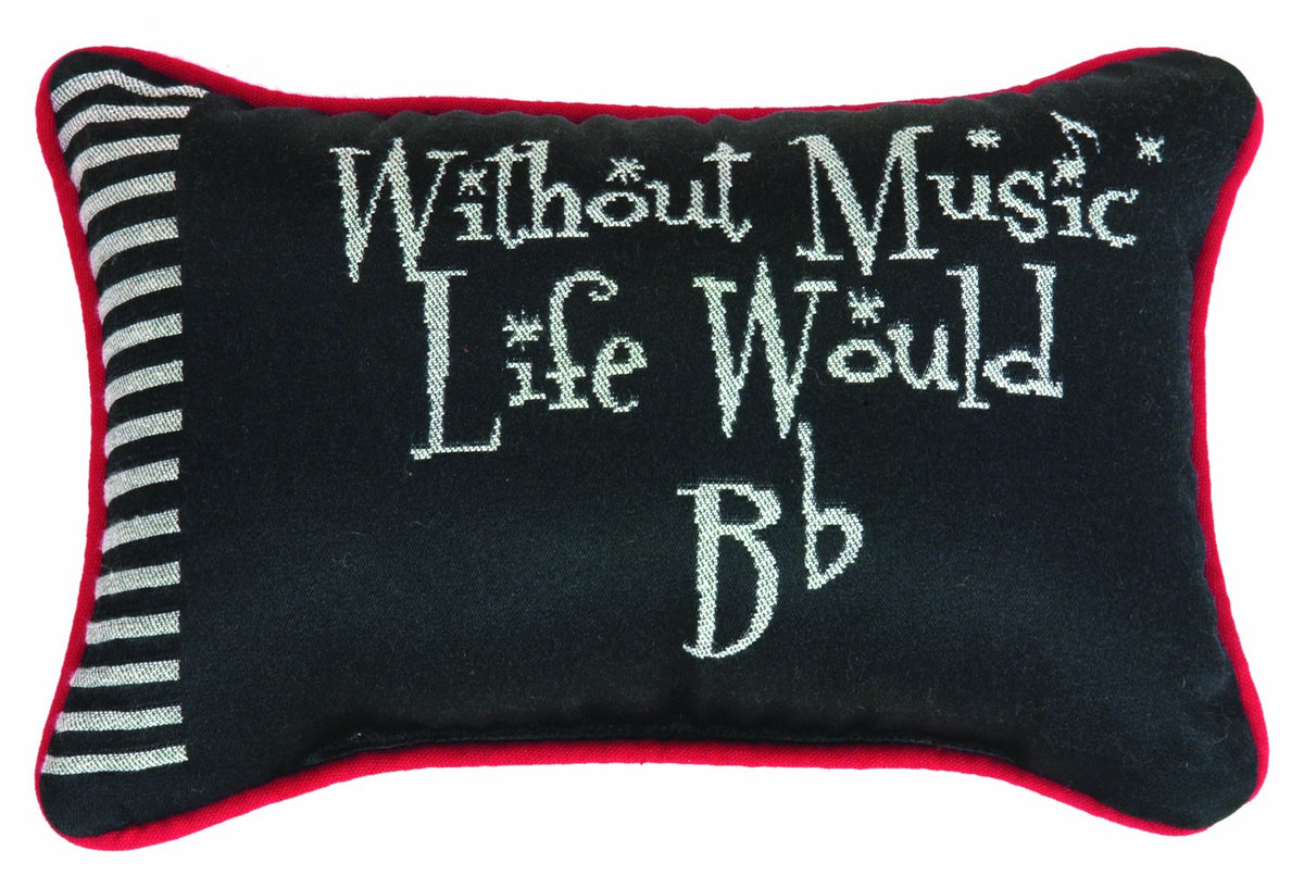 Manual Woodworker Keynote Collection, Take Note Word Pillow, 12.5 X 8.5-Inch
