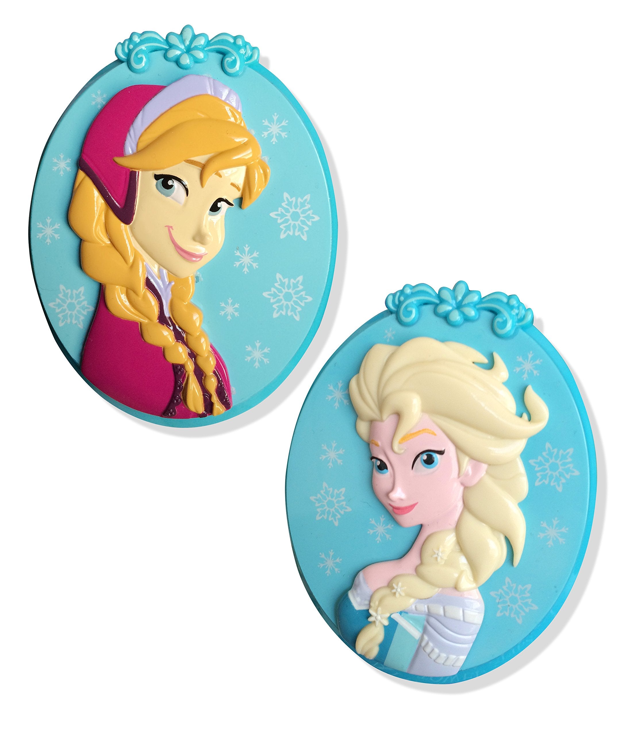 Frozen Elsa BocaClips by O2COOL, Beach Towel Holder, Clips, Set of two, Beach, Patio or Pool Accessories, Portable Towel Clips, 