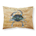'Caroline'S Treasures 8159Pillowcase Crab Moisture Wicking Fabric Standard Pillowcase, Large, Multicolor'