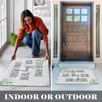 Luvadian Please Remove Your Shoes Doormat - Shoes Off Doormat, Take Off Your Shoes Door Mat, Funny Welcome Mats For Front Door,