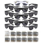 Bachelorette Party Sunglasses and Hair Tie Set of 12 - Bride & Bride Tribe, Bridesmaid Proposal Gift. Bridal Party Favors Bulk