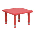 Flash Furniture Red Preschool Activity Table, 24"