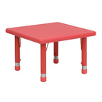 Flash Furniture Red Preschool Activity Table, 24"