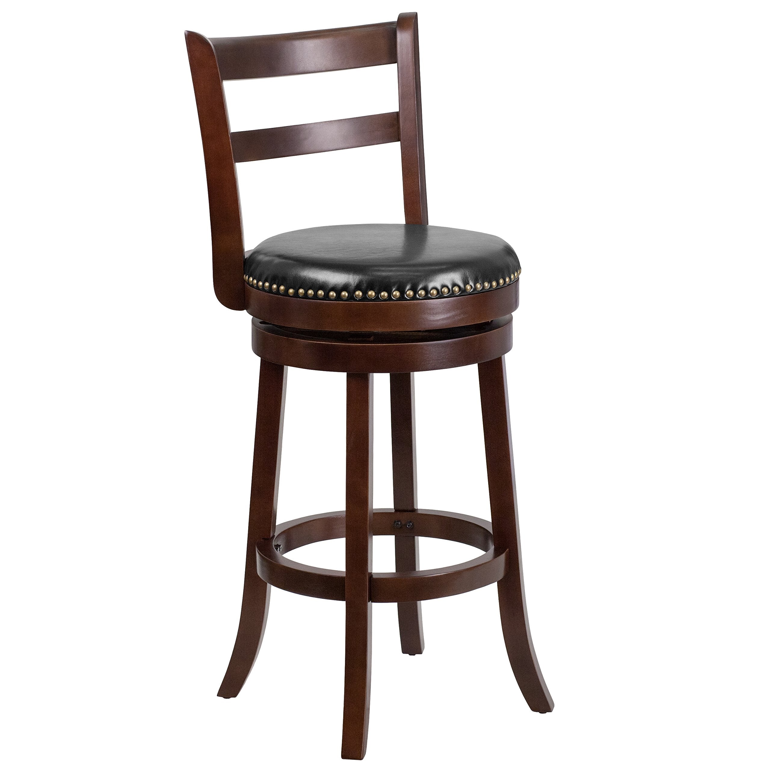 Flash Furniture Becca 30'' High Cappuccino Wood Barstool