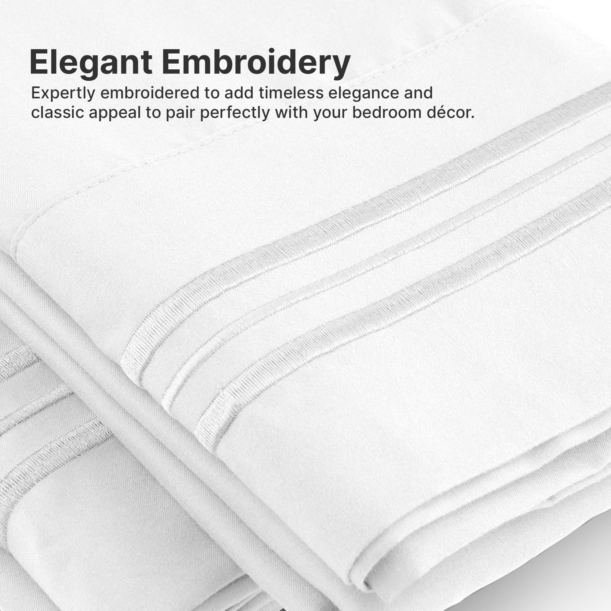 Queen Size Pillow Cases Set Of 4 - Soft, Premium Quality Pillowcase Covers - Machine Washable Protectors - 20X40, 20X36 & 20X48 Pillows For Sleeping - Queen Size Sage Green Pillow Cover Bedding