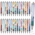 Sayglossy 30 Pcs Los Angeles Travel Ballpoint Pens Los Angeles Souvenirs Gifts American Travel Pen Bulk Retractable USA Souvenir