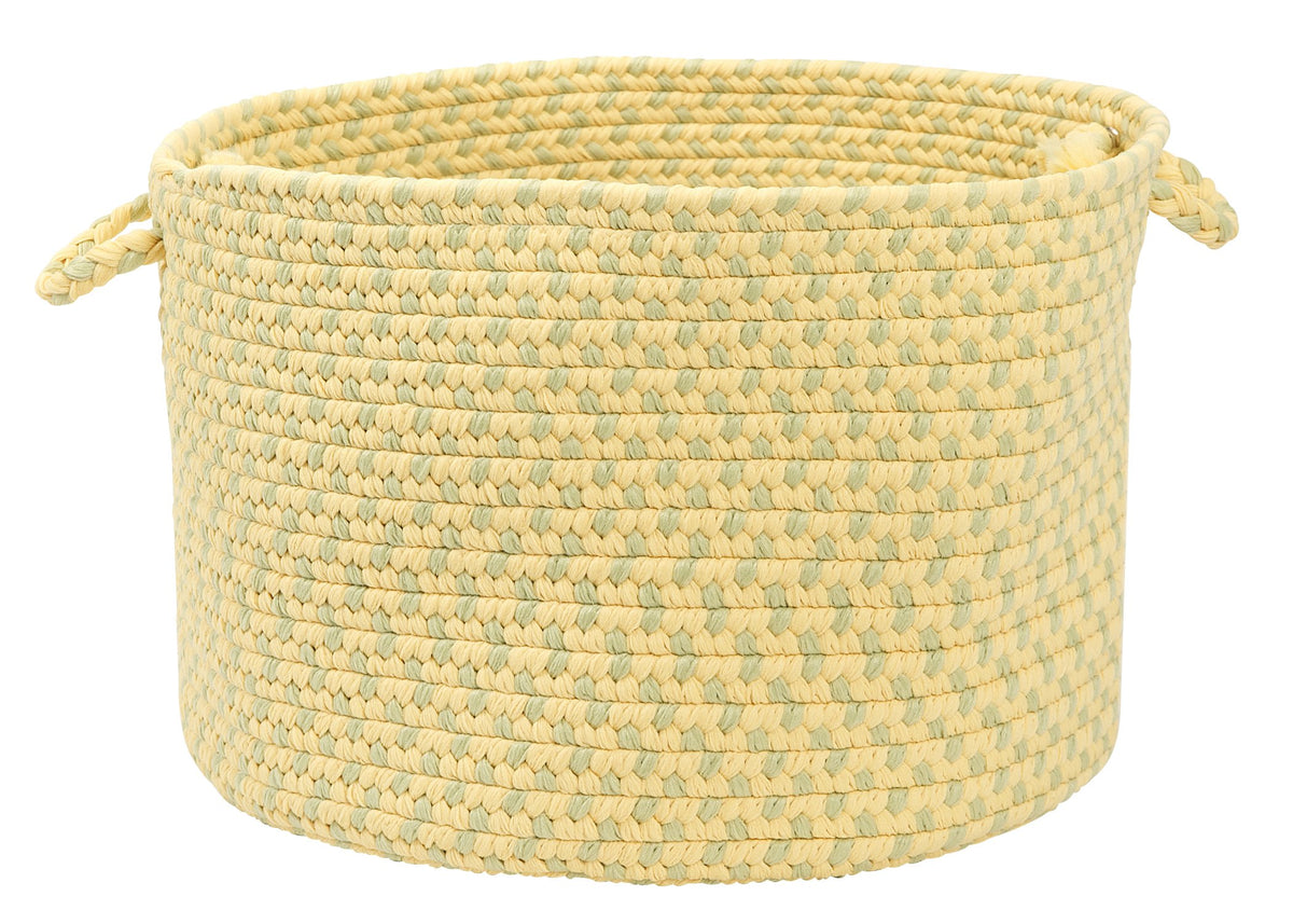 Montego Utility Basket, 18 By 12-Inch, Sundance Yellow
