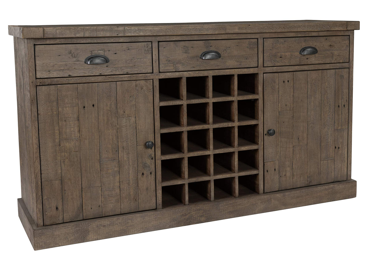 Kosas Home Wine Cabinet, Desert Gray