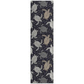 Addison Rugs Surfside Asr43 Midnight 2'3" X 7'6" Indoor Outdoor Runner Rug, Easy Clean, Machine Washable, Non Shedding, Bedroom, Living Room, Dining Room, Kitchen, Patio Rug