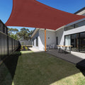 Ankuka Waterproof Sun Shade Sails Canopy Awning Shelter, Uv Blockage Backyard Patio Garden Carport(10'X13', Terra)