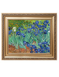 DECORARTS - Irises in the Garden, Vincent Van Gogh Art Reproduction. Giclee Prints Match with Golden Framed for Wall Decor. Pict