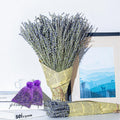 Bnecnet Dried Lavender Bundles Sachets | 2 Bundles of 200 Stem & 2 Dried Lavender Sachets | Natural Dried Lavender Flowers Bouqu