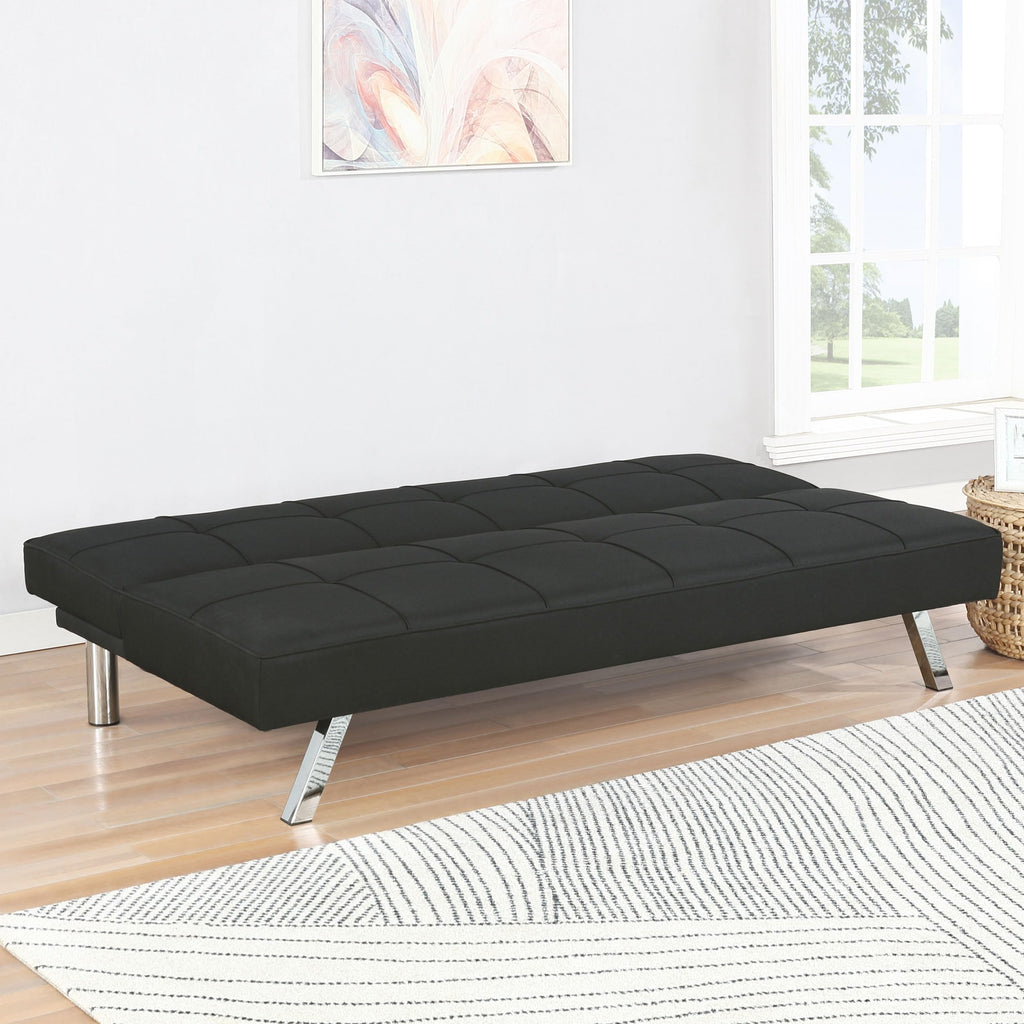 Coaster Joel Sofa Bed, Black