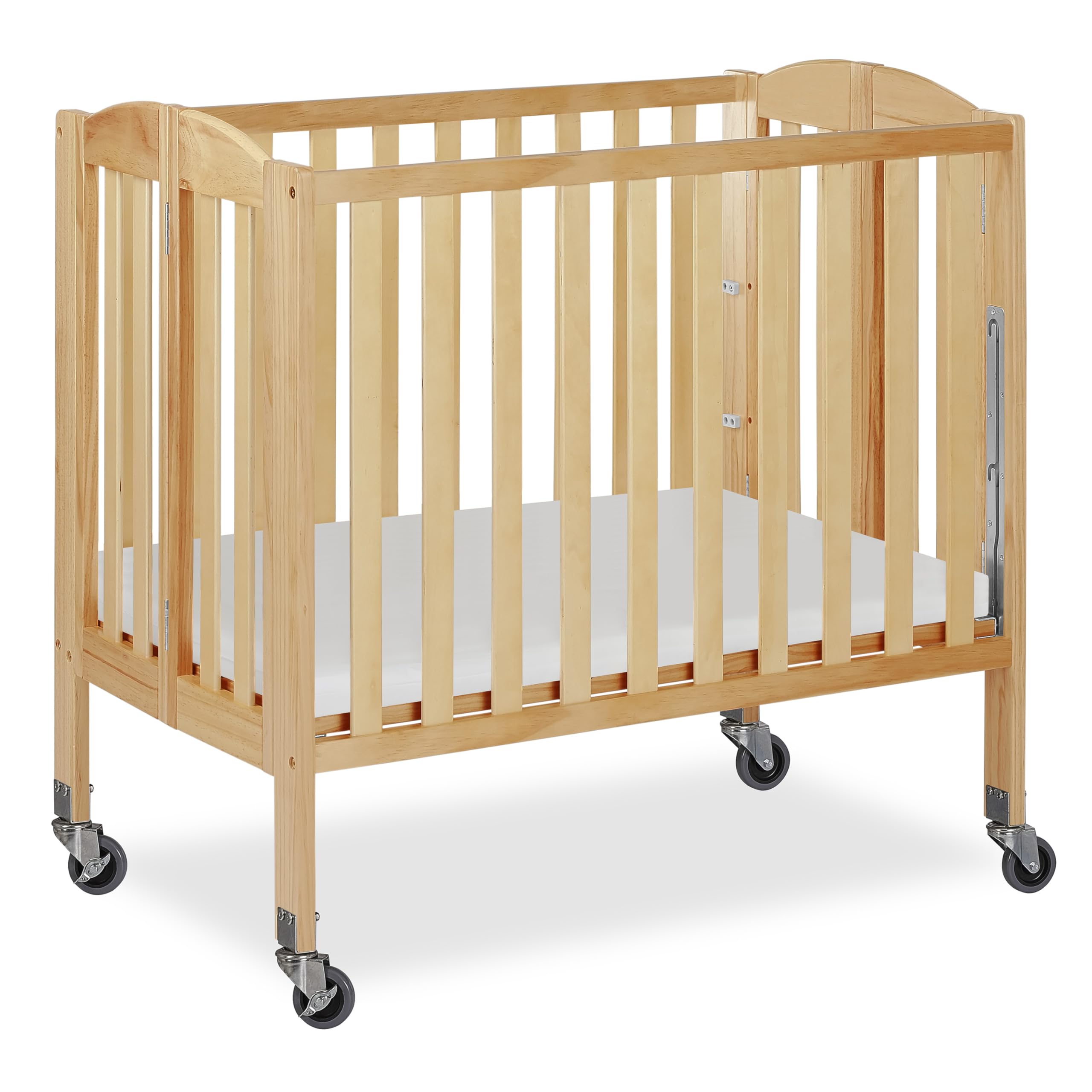 Dream On Me 3-in-1 Folding Portable Crib, Natural, Large
