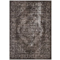 Modway Gamela Rustic Vintage Ornate Floral Medallion 5X8 Area Rug In Antique Light And Dark Brown