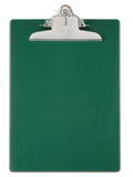 Saunders Recycled Plastic Clipboard, 1-Inch Capacity, Holds 8.5 X 12 Inches, Green (21604)